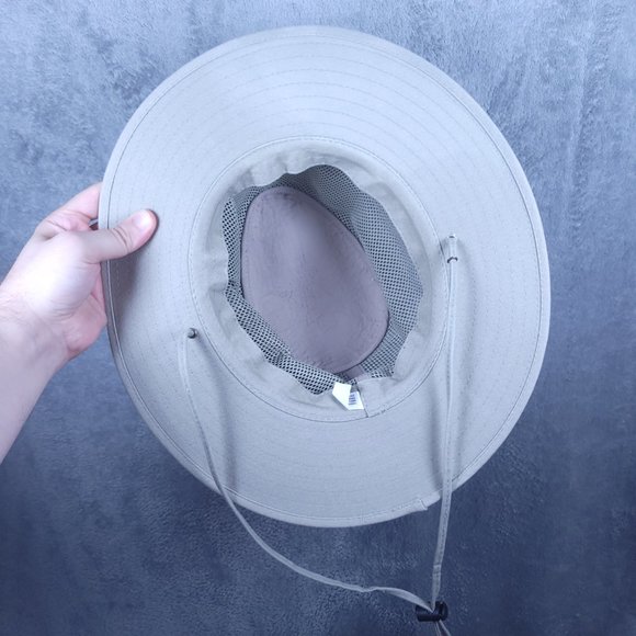 Mesh Head Safari Hat 23.25"/59CM Adjustable Chin Cord Collapsible - Picture 5 of 8